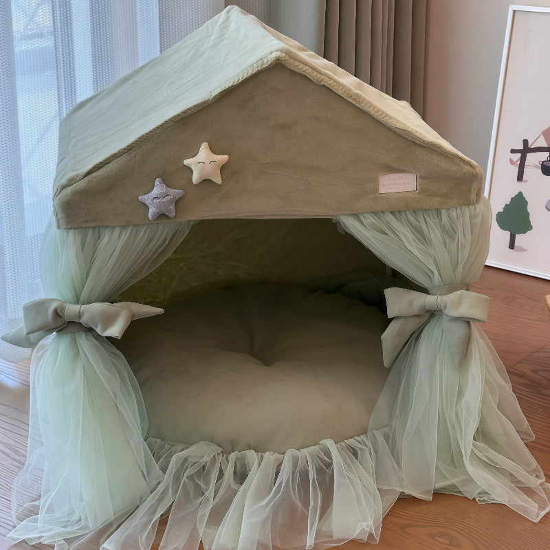 Maison créative pour le chien et la tente de chat