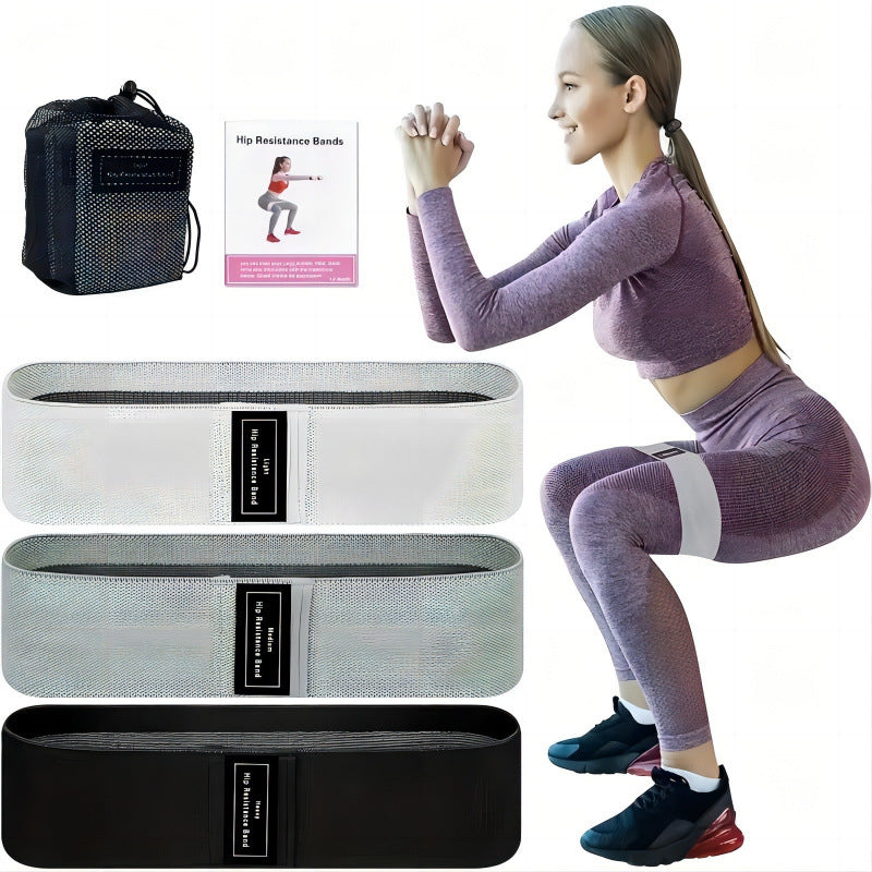 Bande Hip Yoga Résistance Band Squat Booty Circle Non-dérapant Fitness Butt Lift Bande Hip Loop