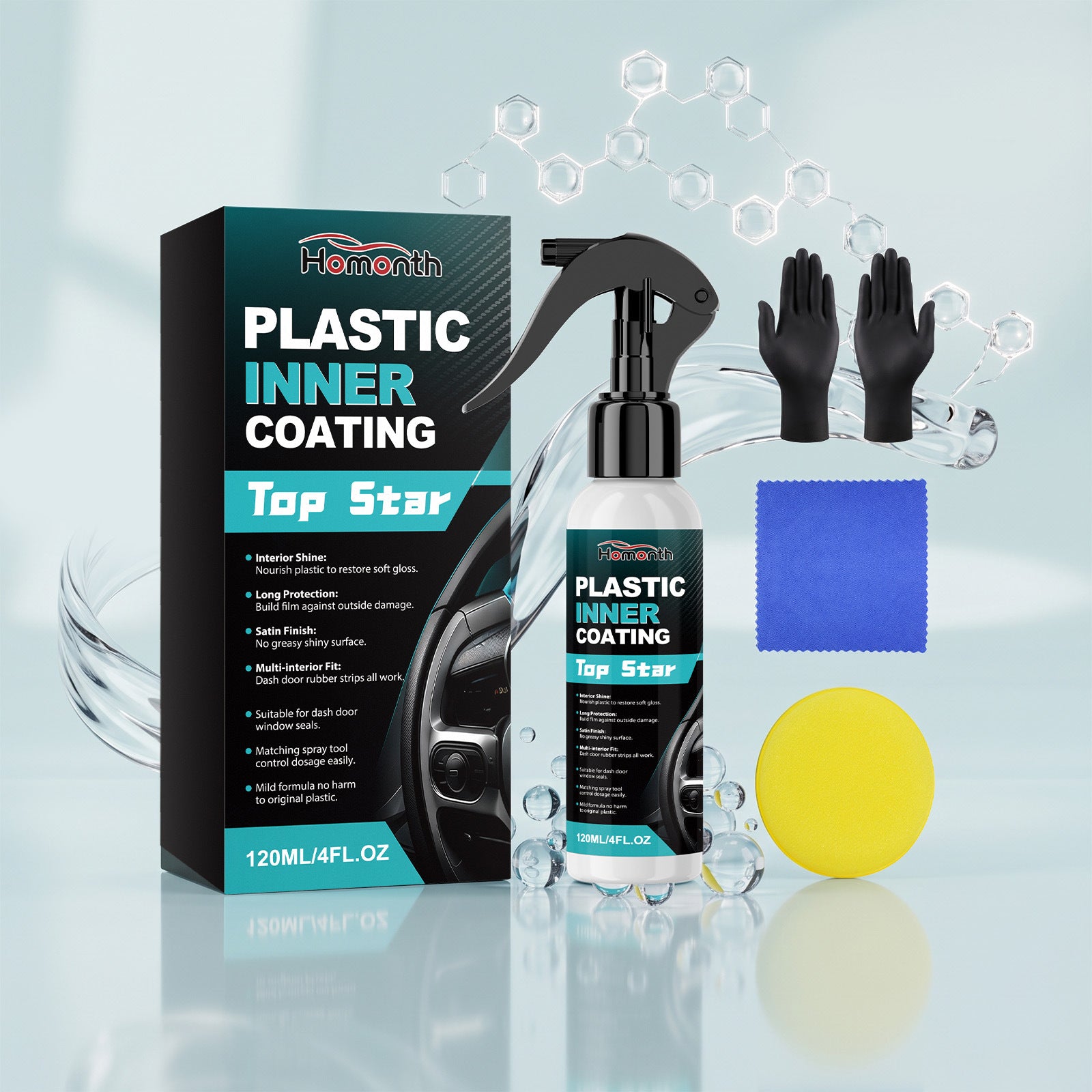 Revêtement intérieur en plastique