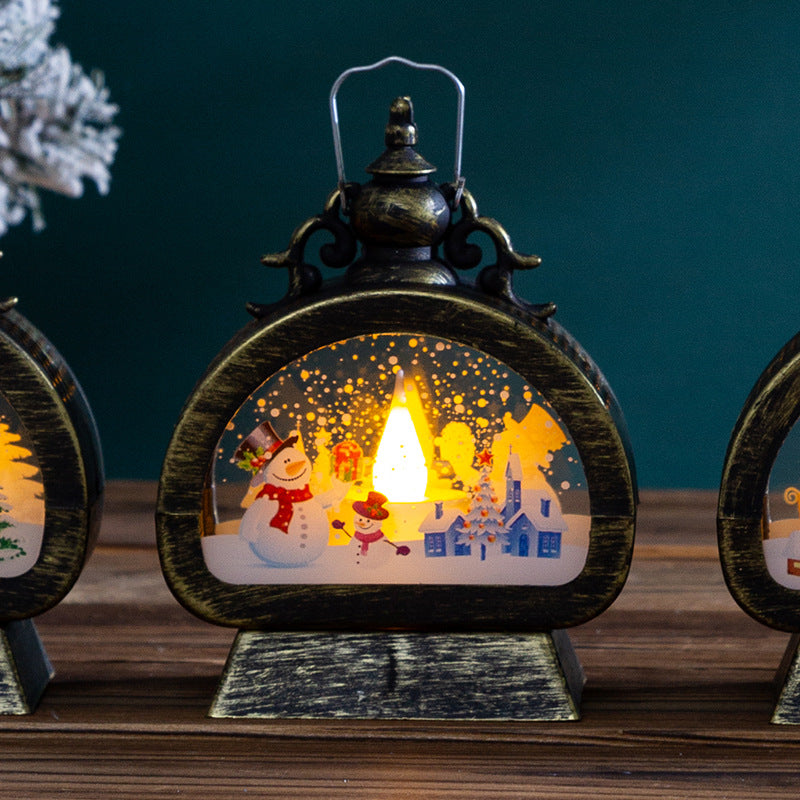 Décoration de Noël Fournitures Lampe Portable pour Enfants