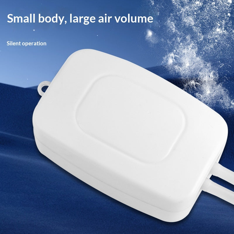 Petit, portable, silencieux Mini réservoir de poisson Oxygénateur