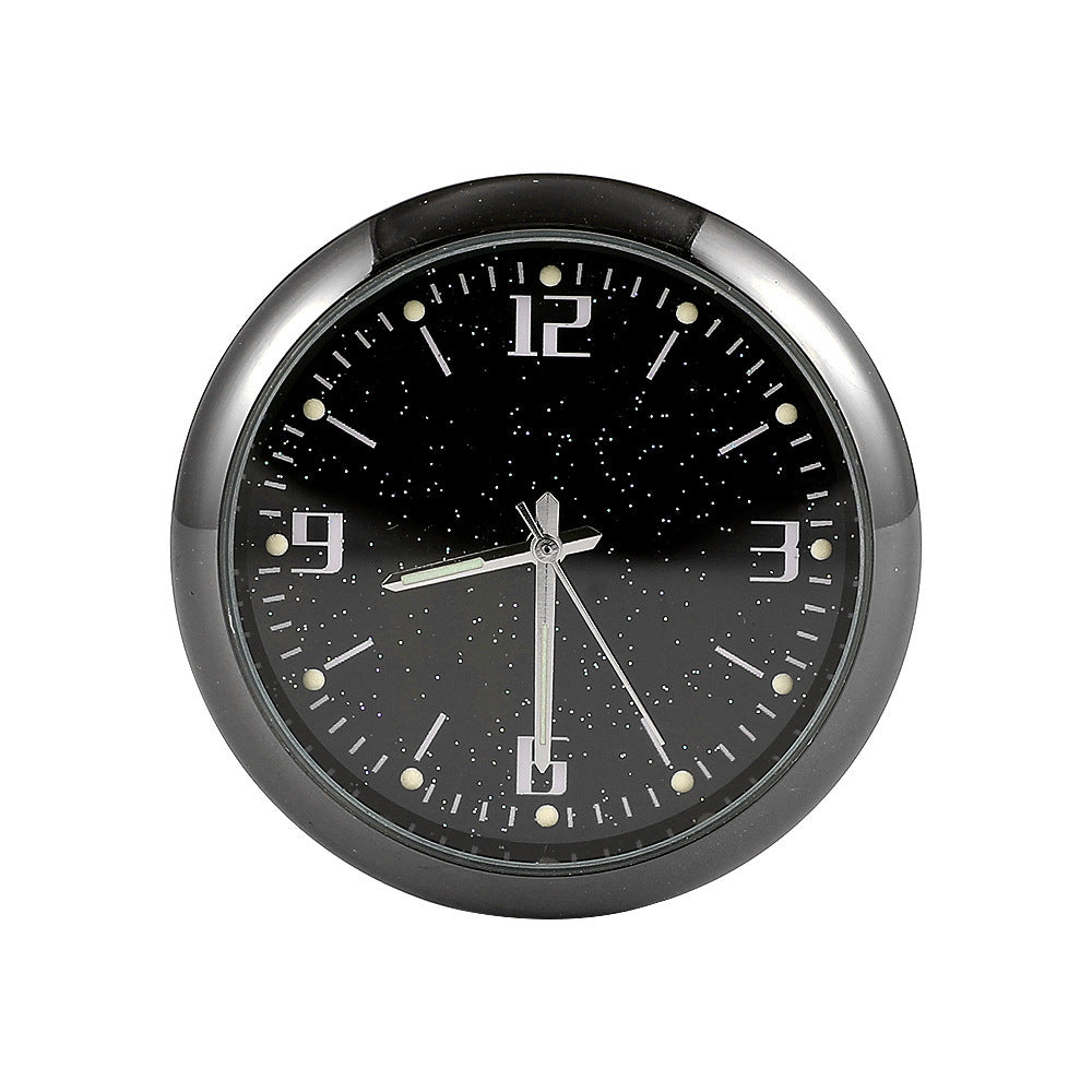 Horloge de voiture 4 Cm en diamètre Horloge électronique Quartz