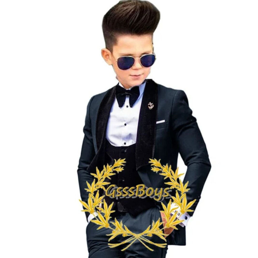 Costume simple pour garçons occasionnels de mode
