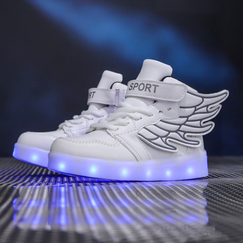 Chaussures de lumière usb