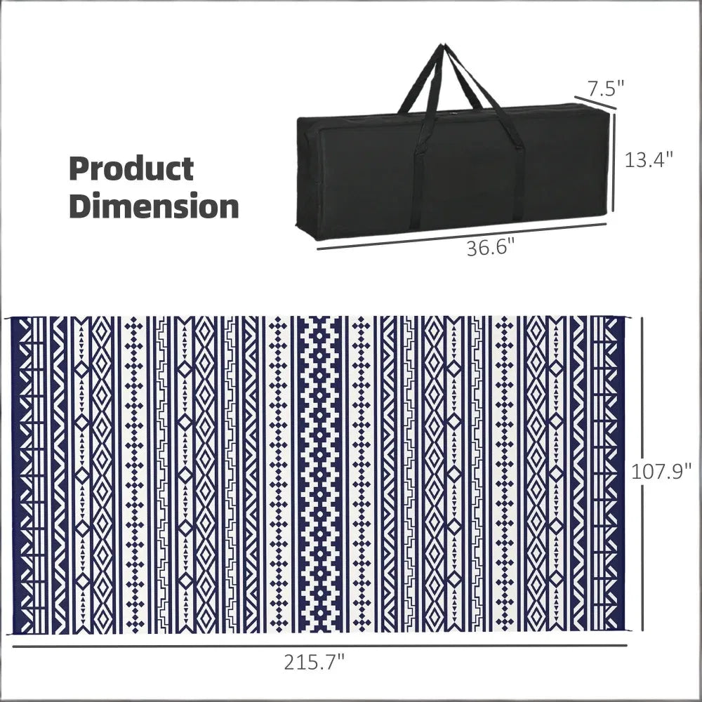 Rug extérieur réversible