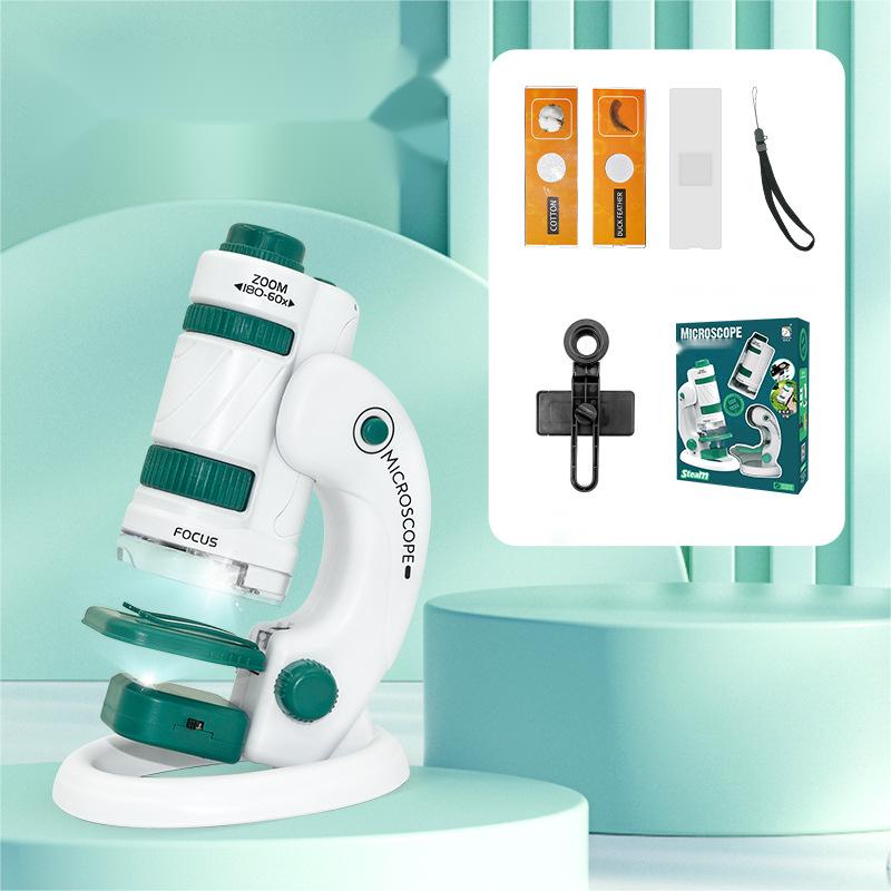Portable Microscope Upgrade Kit Microscopic Teaching Aids Slide AIDS Specimen