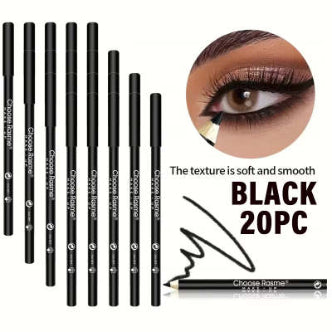 Brode en bois noir Eyelinersmooth Intensément pigmenté Ultra-fine longue durée imperméable Et