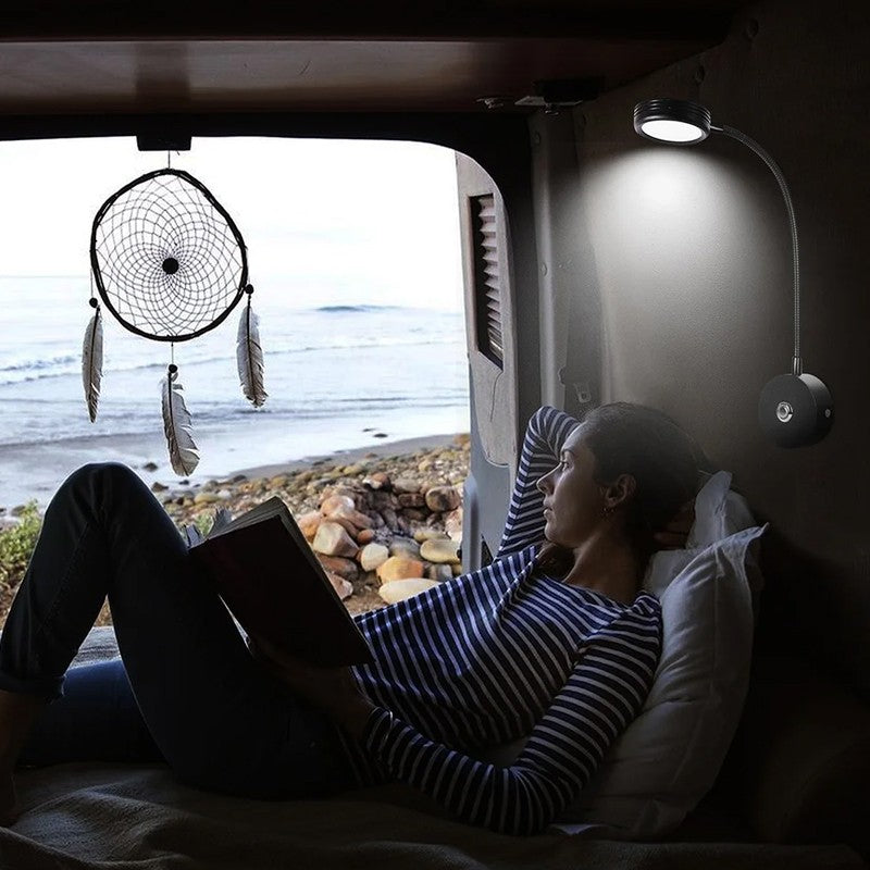 12V LED Touch Dimmable USB Spot Lecture lumière camping-car Campervan Caravan Boat