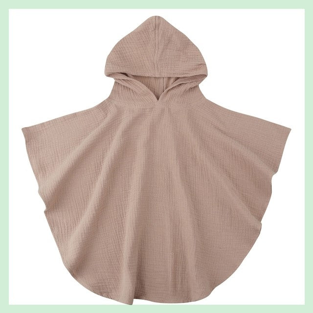 Douce coton bébé serviette à capuche Serviette de bain pour les garçons filles bain