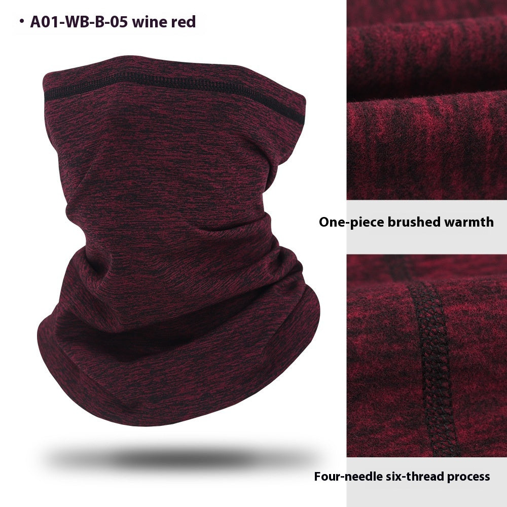 Fleece Chaud Écharpe épaissée Masque de cyclisme de sport de plein air