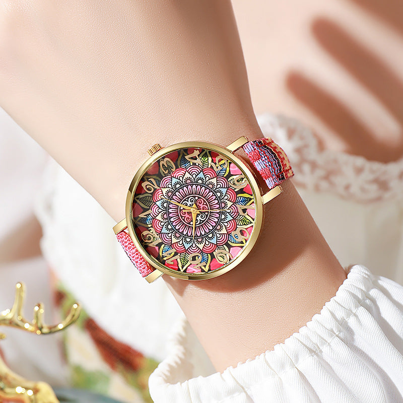 Conception florale ronde