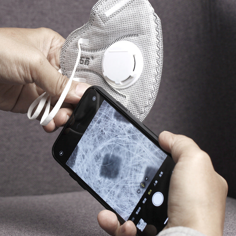 Aluminium Alliage Tpu Téléphone portable Microscope Lens 400X HD
