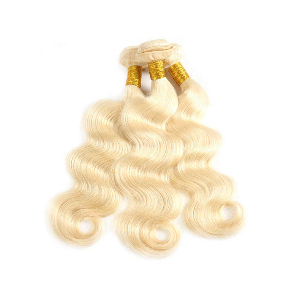Grande vague Rideaux cheveux Long Perruque Réelle Personne