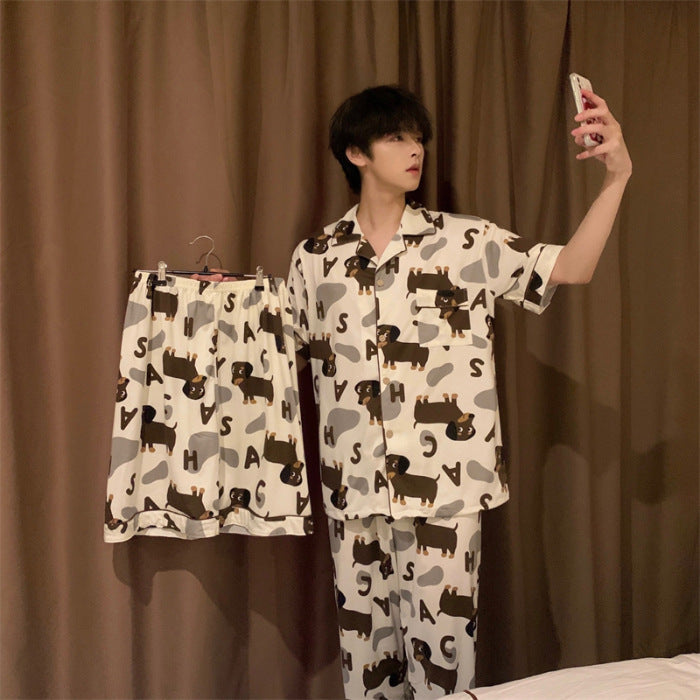 Chien numérique de mode homme Pajamas de haute qualité