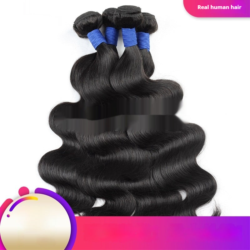 Inverser les cheveux Couleur naturelle Perruque de cheveux humains