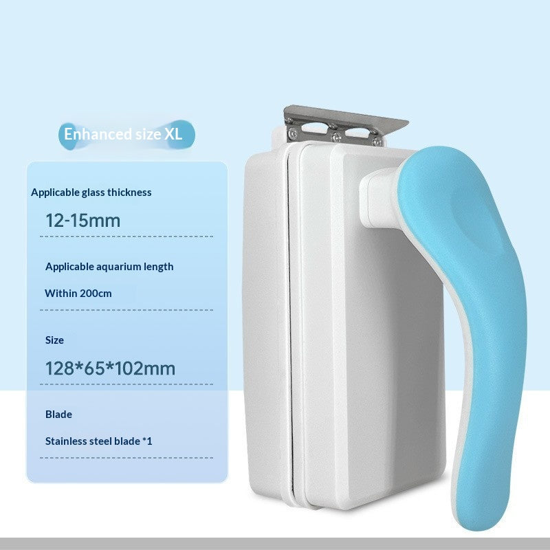 Brosse de réservoir de poisson magnétique grande taille