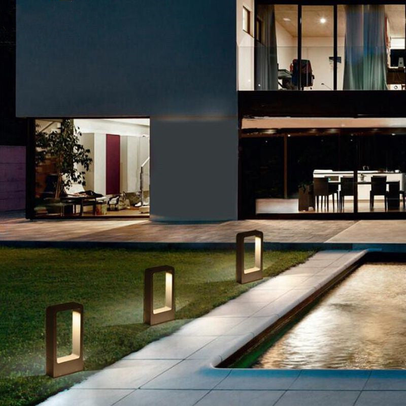 Landscape Outdoor Waterproof Villa Garden Bollard LED Lawn Light