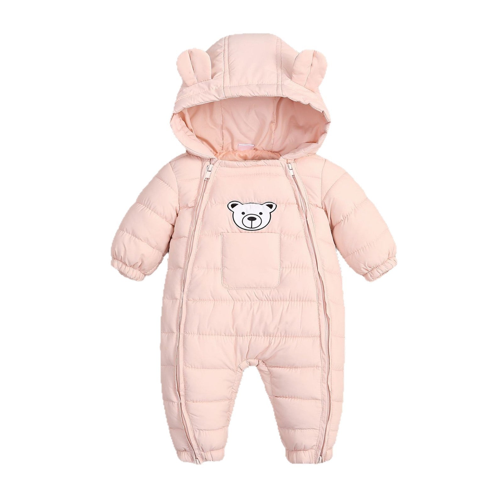 Veste en coton rembourrée d'une seule pièce
