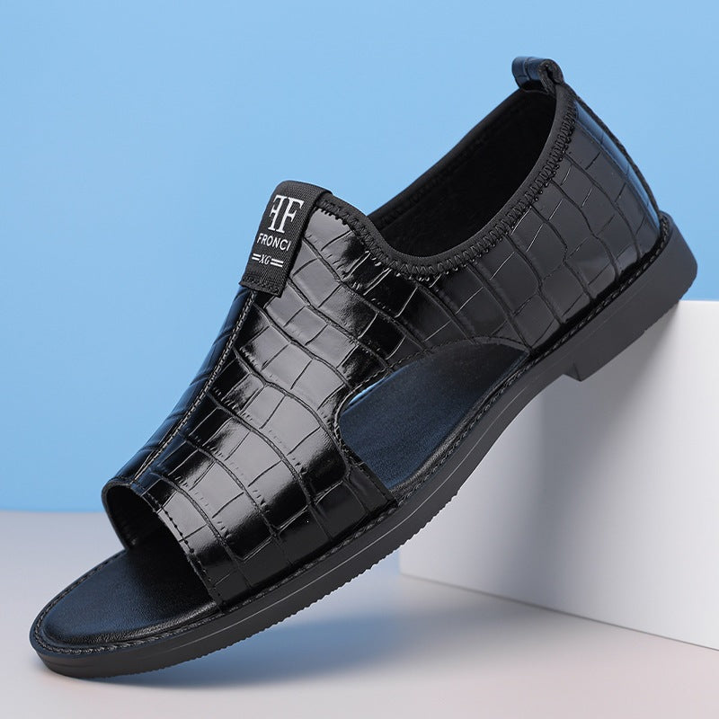 Sandales de mode à pieds ouverts pour hommes