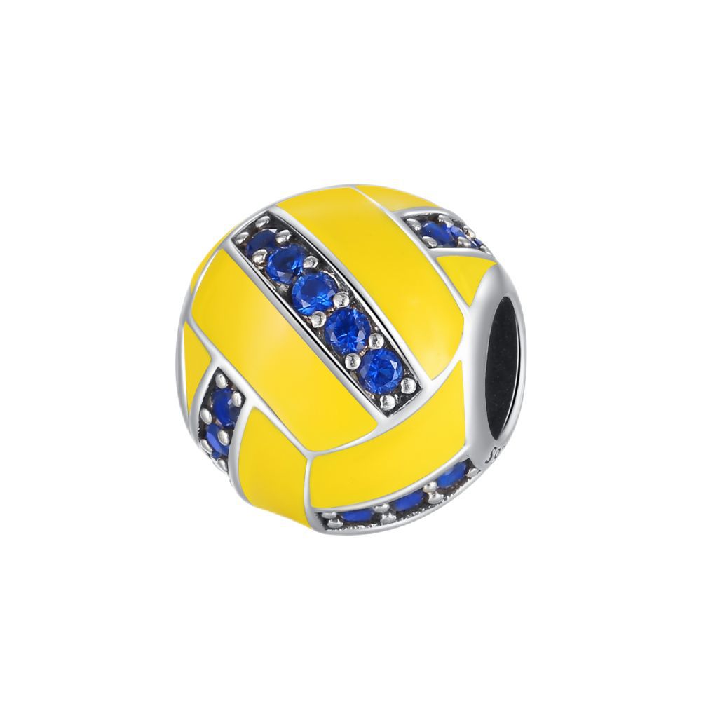 Volleyball et basketball sur le thème du sport