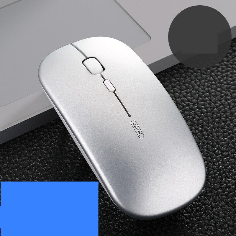 Mouse sans fil de charge de bureau silencieux