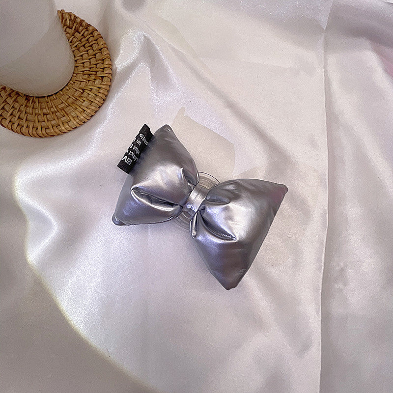 Bracket en cuir de fille Bow Lazy