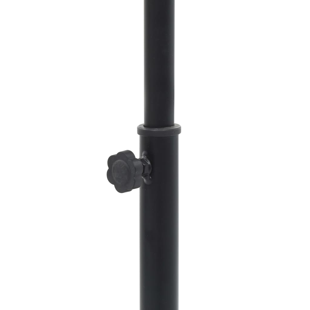 Support pour guitare acier noir