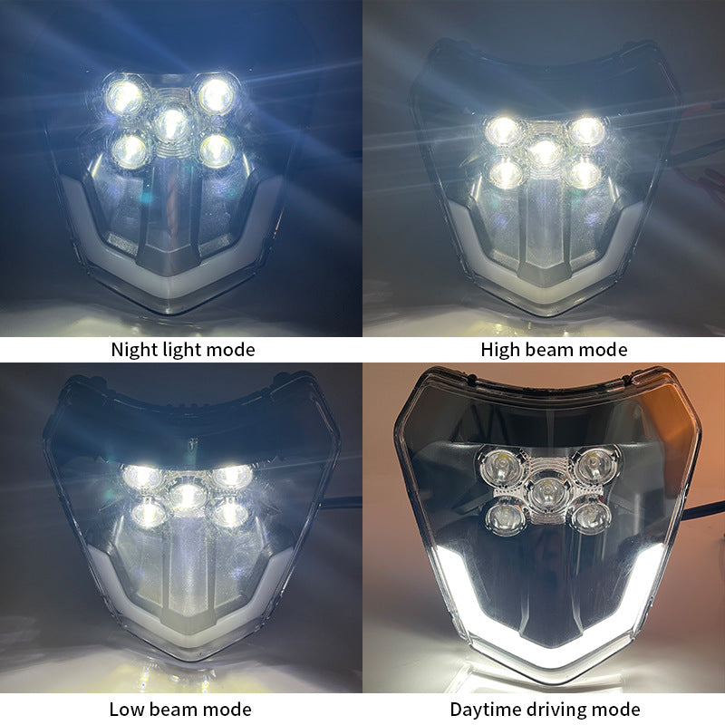 Projecteur de moto LED Jour de fonctionnement 5 lampe