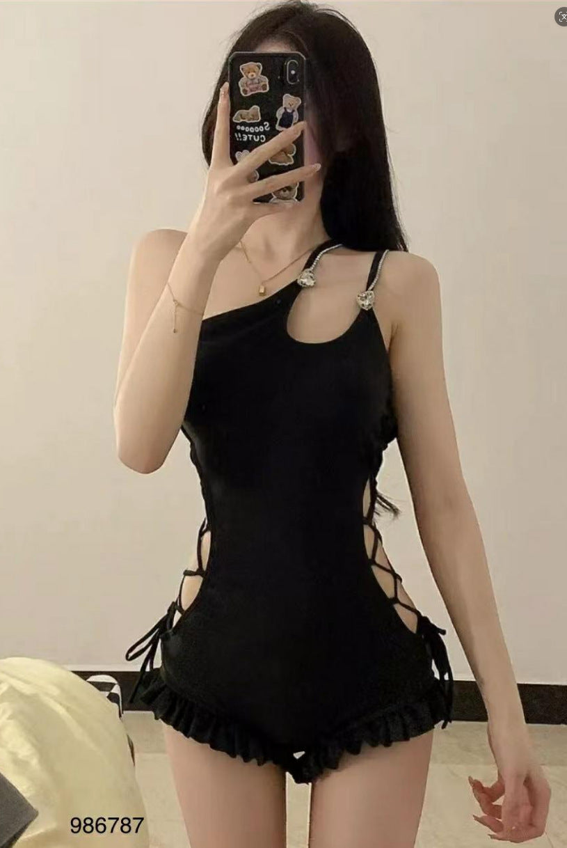 Maillot de bain flatteur tout noir
