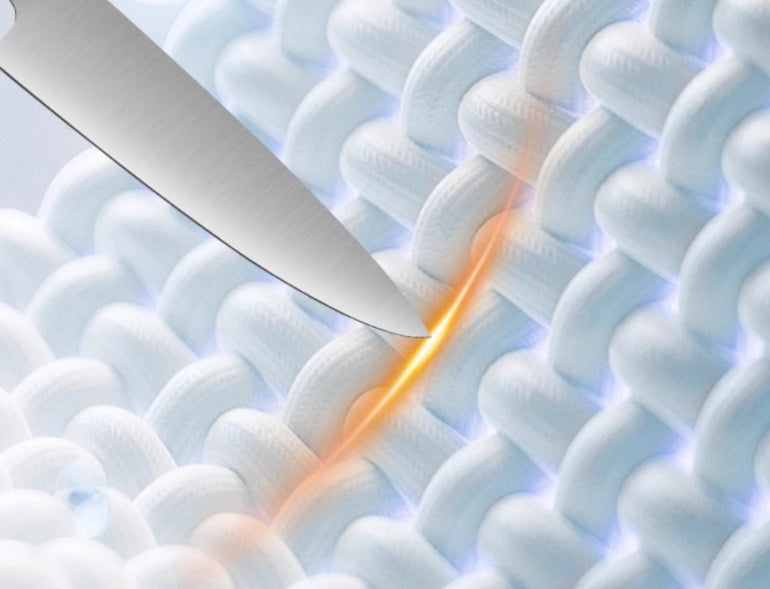 Sécurité de la coupe anti-knife Protection du cou Instruments antidérapants