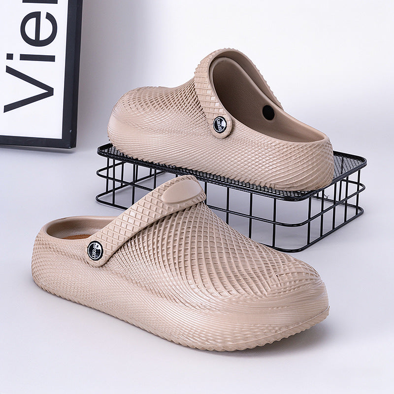 Hommes Imperméable à l'eau demi-chaussures à sol doux pour l'usure extérieure