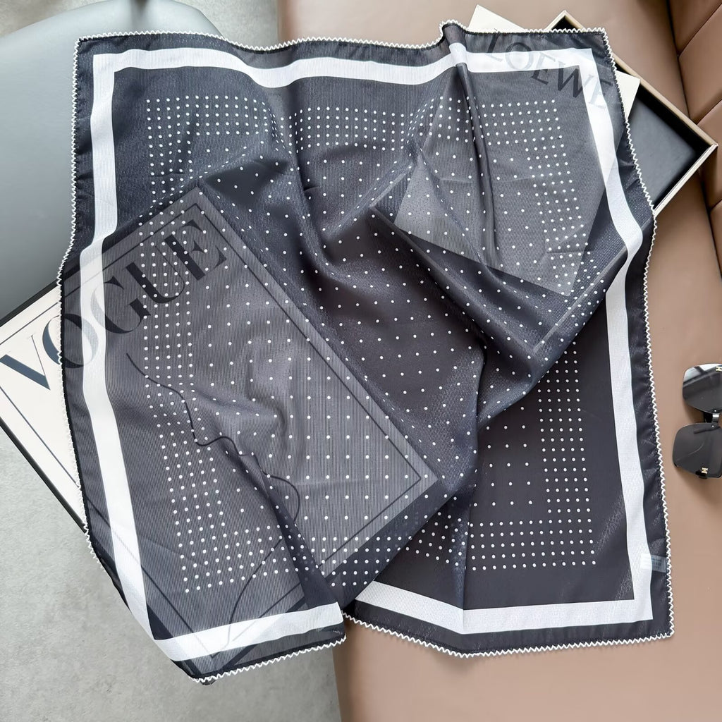 70cm carré Cashew-pattern soie Scarfultrathin et respirant écharpe