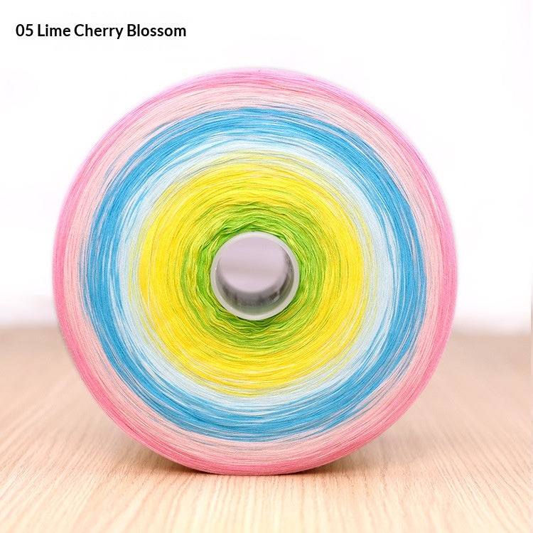 1500-gram GradientTwist-free Cake Fil Ball pour tricoter à la main et crochet Blankets