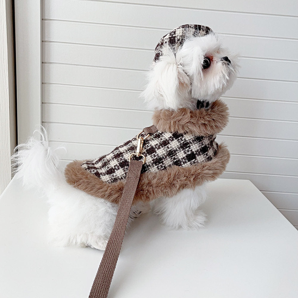 Animaux de compagnie Cape Leash Cat et vêtements pour chiens