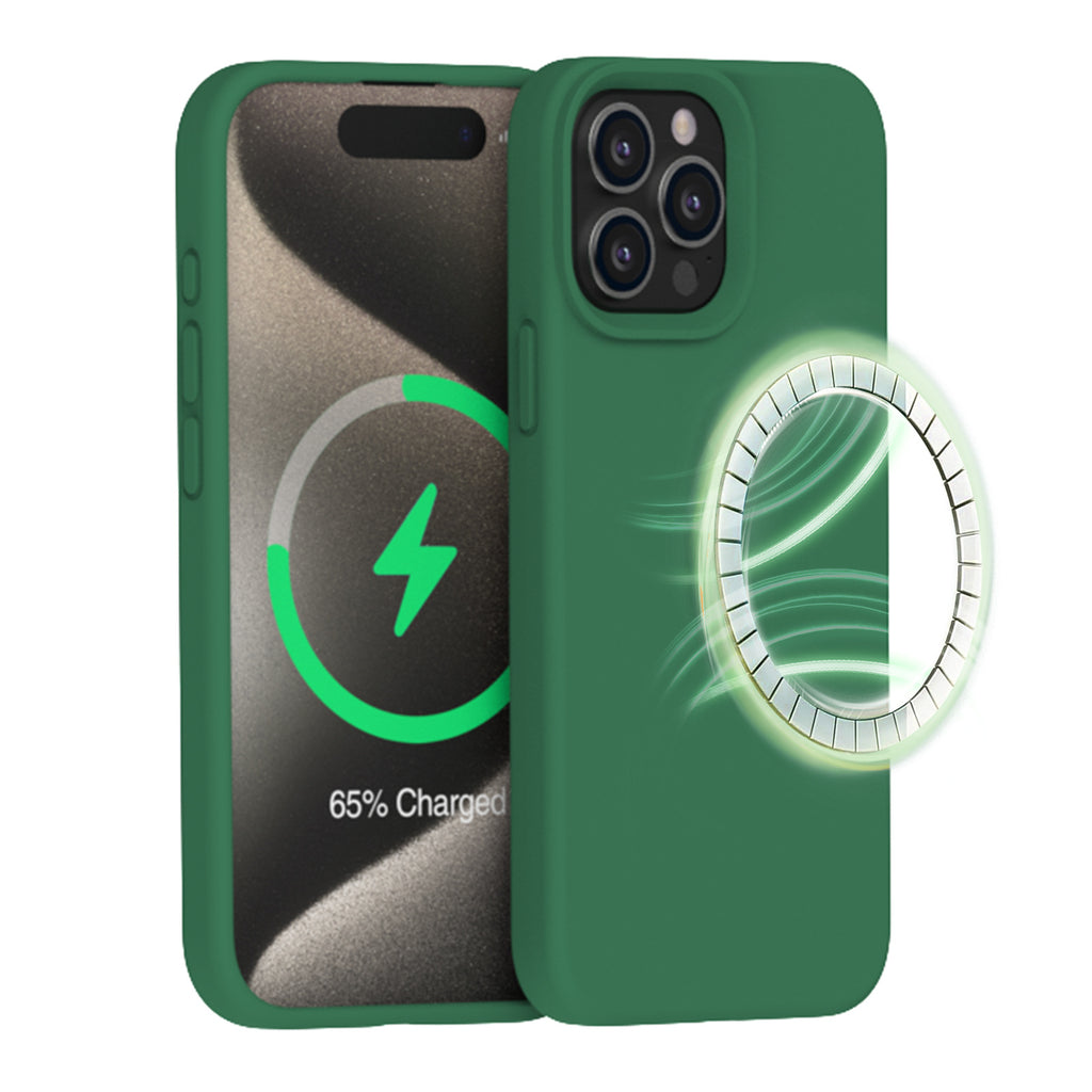 Business Magnetic Silicone Simple Phone Case