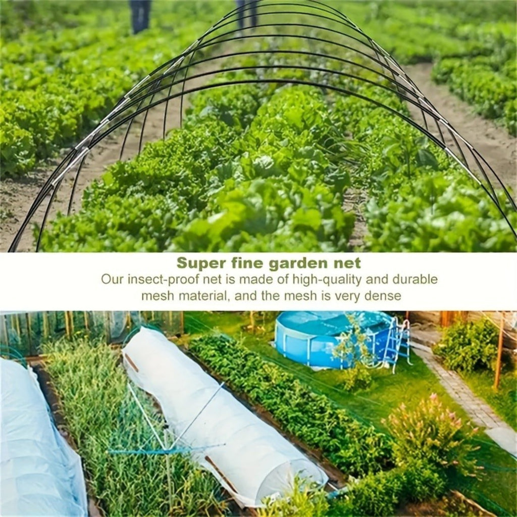 Ensemble de 54 pièces d'arches de jardin en fibre de verre réglable