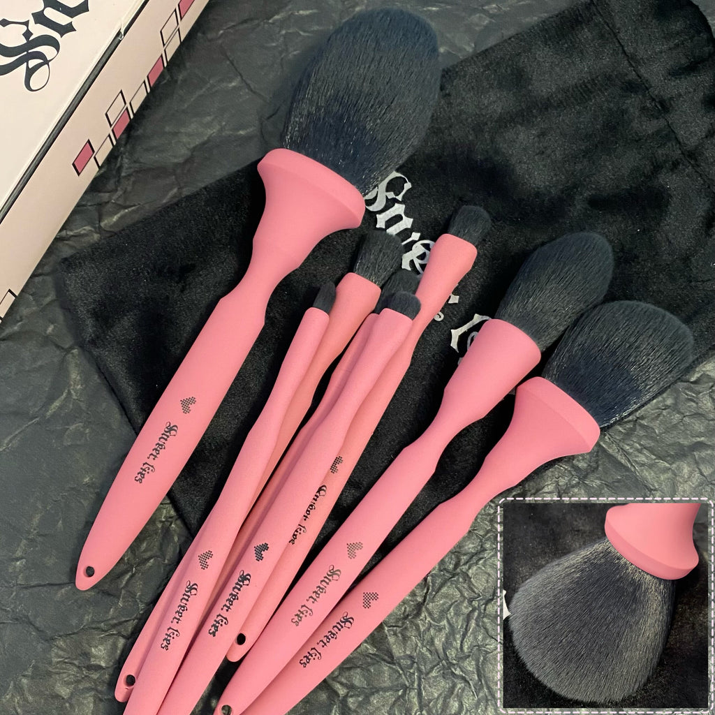 8-Piece Ultra-Soft Makeup Brush Set