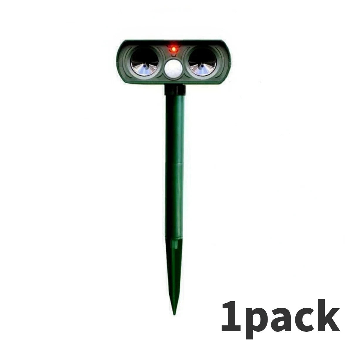 1x Ultrasonic Solar Cat Dog Reperlent Fox Pest Scarer Repeller Garden