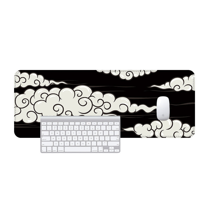 Southeast Asia Hot-seller Cloud Mouse Pad Grande table de bureau Tapis en caoutchouc antidérapant Mous