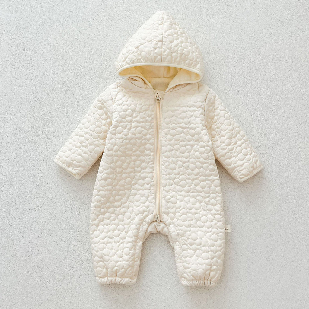 Bébé Automne et d'hiver Rompers chaud mâle et femelle bébé matelassé port extérieur