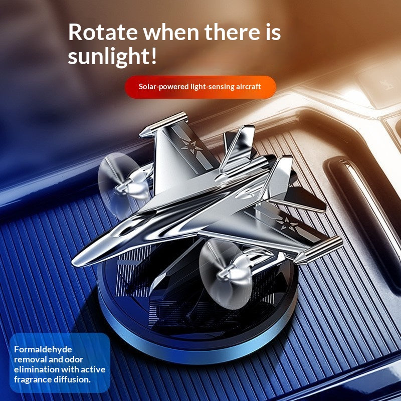 Perfume de voiture à moteur solaire