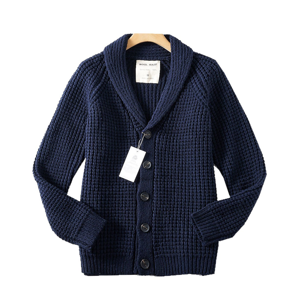 Vêtements de dessus en col V pour hommes