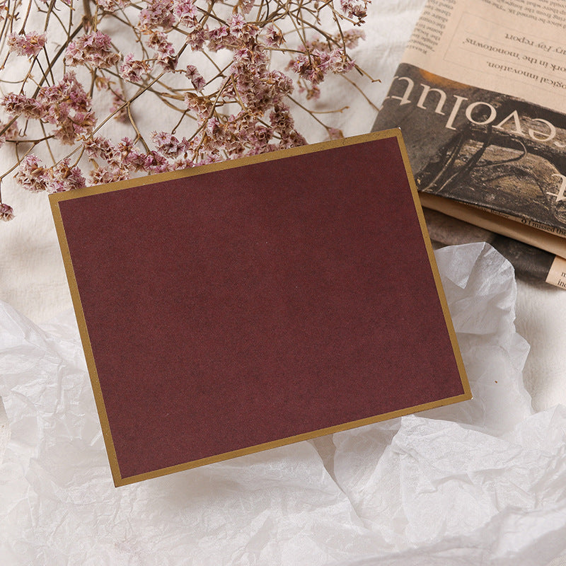 Quartet Bronzing Border Business Petite carte