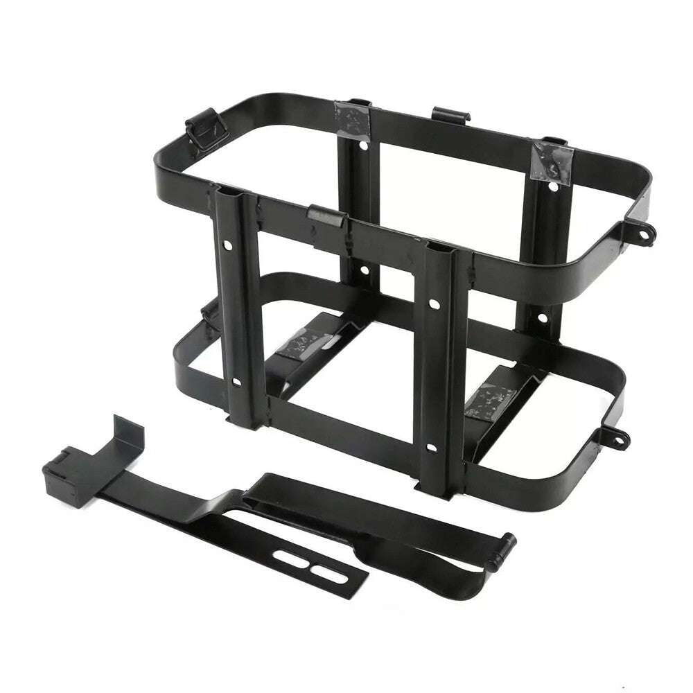 10L 20L UNIVERSAL LOCKABLE JERRY PEUT TITULAIRE DE LA BASSE FUEL TANKET MOUNT RACK BRACKET