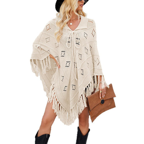 AutomneHiver Mode Tassel Châl