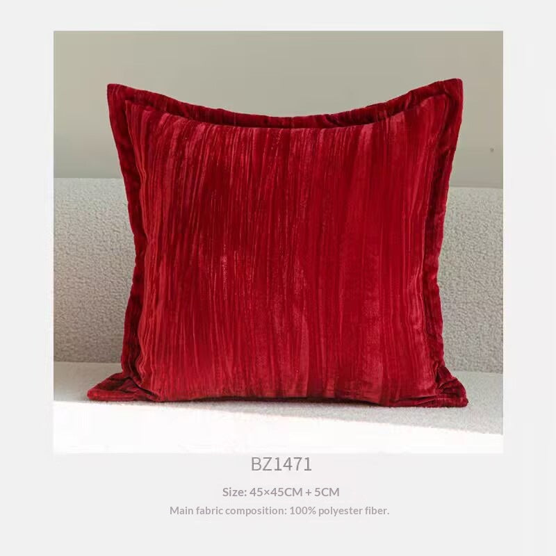 Jardin lumière-Luxury style français rouge salon Coussin