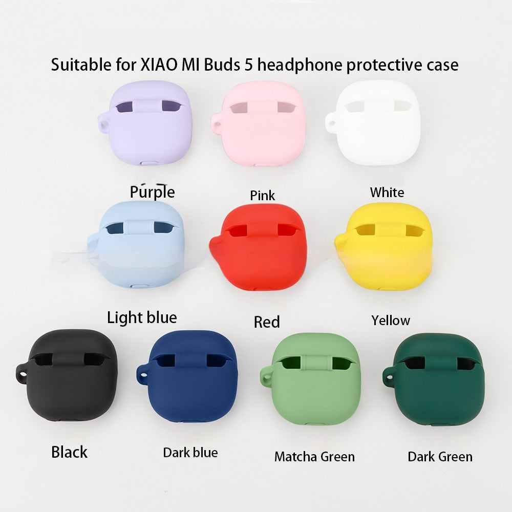 Boîtier de protection en silicone souple pour casque Bluetooth