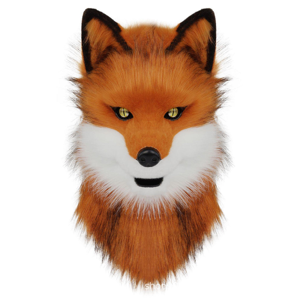 En peluche Animal Canine Fox Masque Hood Tête de Bête à tête pleine
