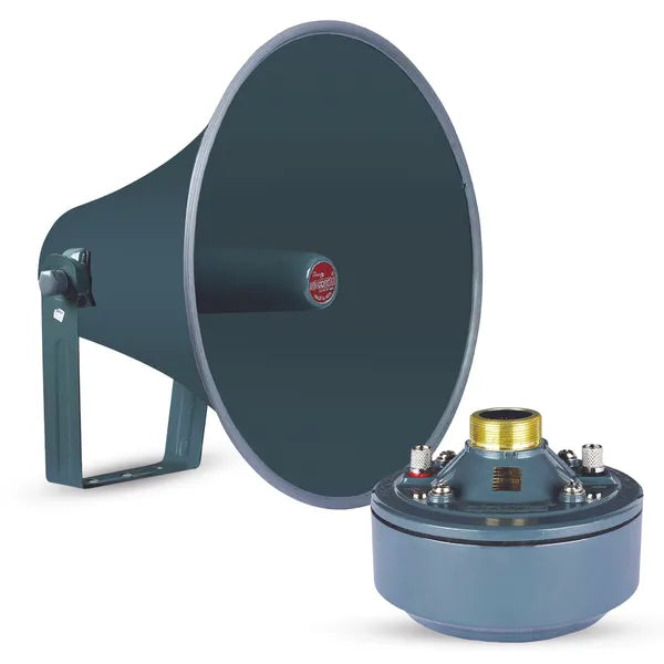 PA Horn Haut-parleur Set 2' Compression Driver 600W 16 Ohm étanche en aluminium Corps 18 TPI Th