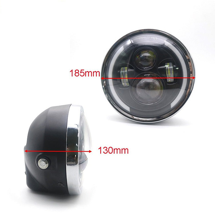 Pièces de moto modifiées 7.5 pouces LED phare